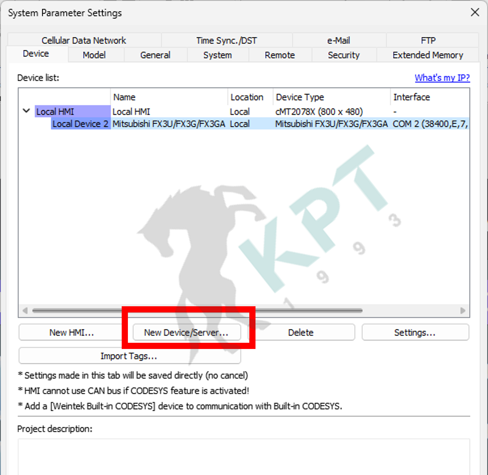Weintek | ตั้งจอ HMI เป็น Gateway Modbus Server – K.P.T. Machinery ...